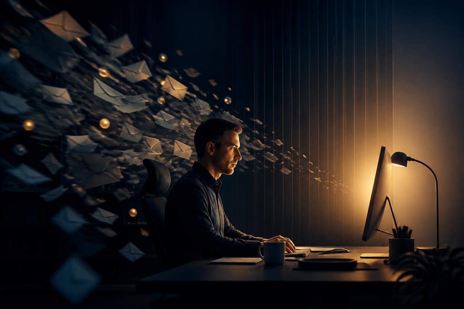 Editorial illustration for Why Is Email Becoming the Bane of Our Existence?